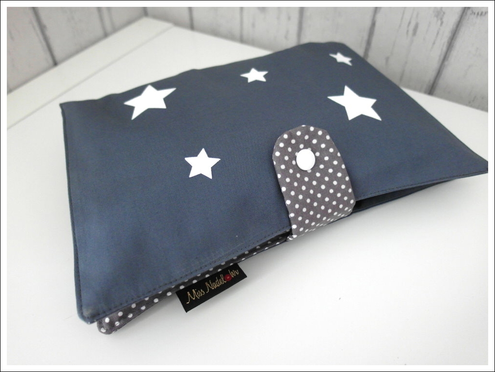 windeltasche grau sterne