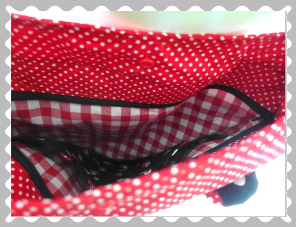Kleine Ballontasche aus Baumwolle nach Wunsch