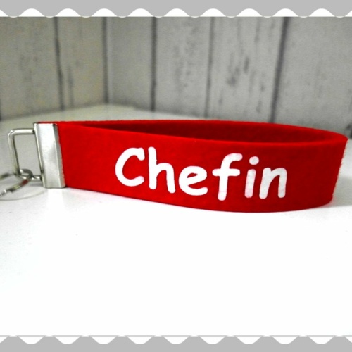 Schlüsselanhänger "Chefin"