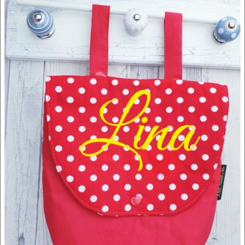 Lenkertasche "Name" in Deinen Wunschstoffen