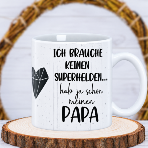 Tasse "Superheld-Papa"