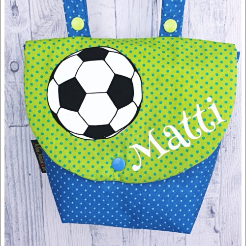 Lenkertasche "Fussball", mit Deinem Wunschstoff